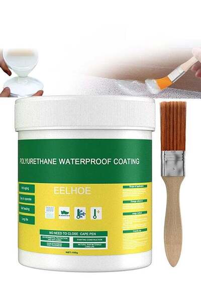 EELOHE EELHOE Polyurethane Waterproof Coating Super Strong Transparent Repair...