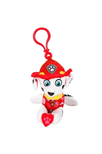PAW PATROL Sevgililer Günü Temalı Peluş Anahtarlık - Marshall