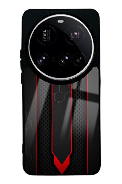 Spoyi Xiaomi 15 Ultra Night Stripe Tasarımlı Glossy Telefon Kılıfı