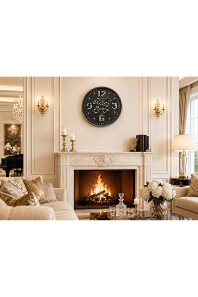 Santara AVANGARDE FÜME RENKLİ METAL ÇERÇEVELİ ÇARKLI SESSİZ MEKANİZMALI İTHAL...