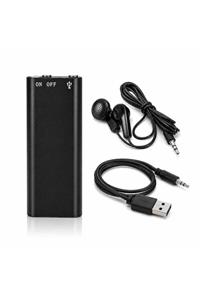 beemen Mini Dijital Ses Arşivleme Cihazı 16GB Dahili Hafıza USB Bağlantı Kula...