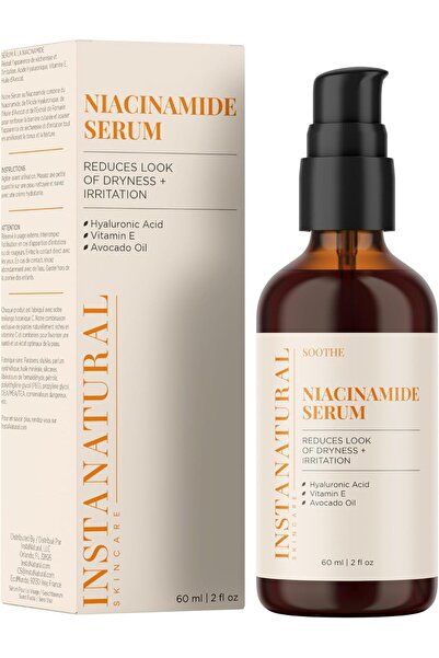 InstaNatural Niacinamide 5% Facial Serum - Anti-Aging Vitamin B3 Moisturizer ...