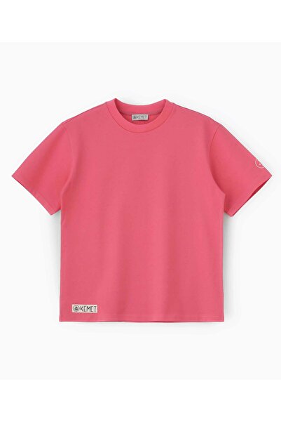 KEMET | Oversized Basic T-shirt in Cotton Pink