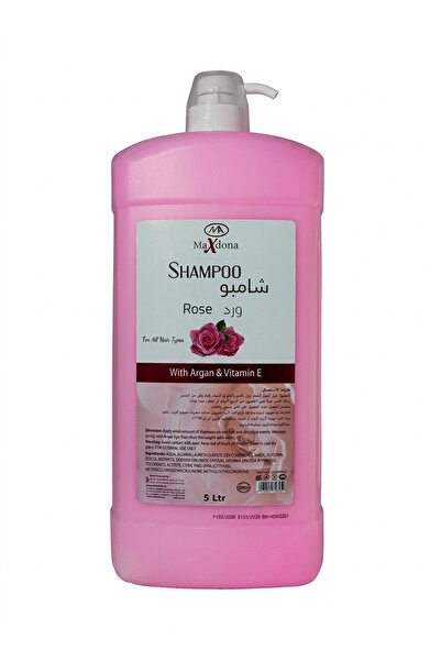 Max Donna Pink Shampoo for Soft and Moisturized Hair 5 Liters