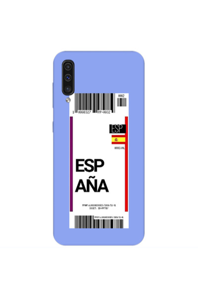 Other Samsung A50 Espana Arrival Light Purple Colored Silicone TPU Θήκη