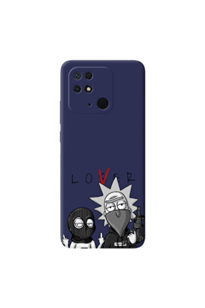 Other Xiaomi Redmi 10C Rick Loser Dark blue Colored Silicone TPU Θήκη