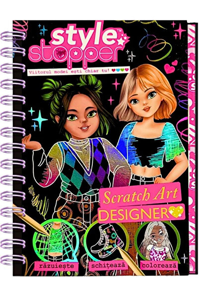 Editura Flamingo GD Designer de Scratch Art, Fabiana Attanasio - Editura Flam...