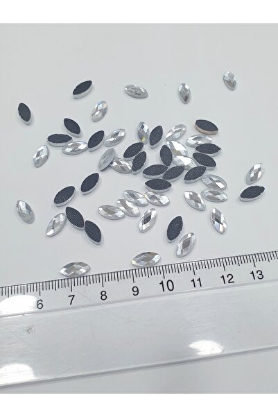 CRYSTALSHOP Gvozdeni lepljivi kamen - oblikovan u obliku 5*10mm šatla (250 kom)