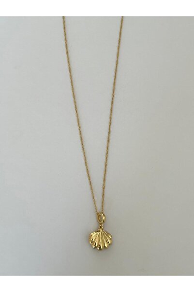 XUPING JEWELRY قلادة ذهبية اللون بتصميم خاص على شكل كرة لؤلؤية أنيقة من XP Gold