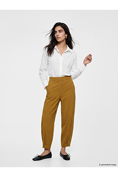 LC Waikiki Shining Store's Glittering Choices Women's Textured Pants with Wai...