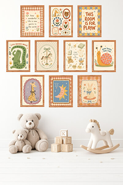 UNT Set de 10 pasteluri cu aspect de ramă |   Camera bebelușului |   Set de p...