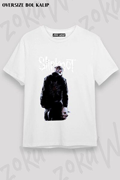 ZOKAWEAR Μπλουζάκι Unisex Loose Fit Slipknot v21 με στάμπα