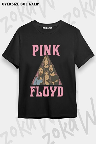 ZOKAWEAR Μπλουζάκι Unisex Loose Fit με στάμπα Pink Floyd v5