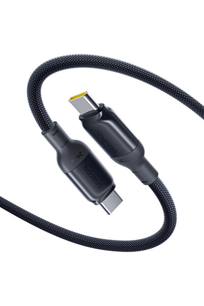 Baseus Cablu de încărcare rapidă PicoGo 240W USB-C la USB-C, 2m, Negru