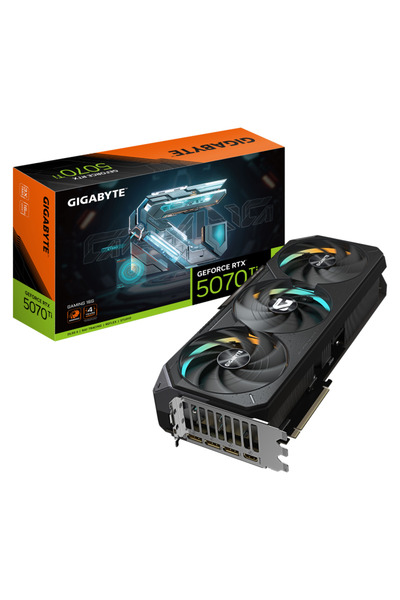 Gigabyte GeForce RTX 5070 Ti GAMING 16G 16GB GDDR7 PCIe 5.0 cu trei ventilatoare