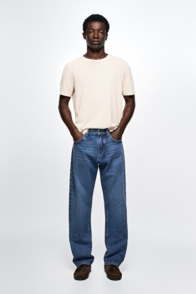 Massimo Dutti Desized relaxed fit jean