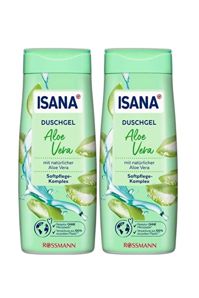 ISANA Duş Jeli Aloe Vera 300 ml 2 Adet