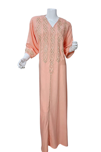 1way Embroidered Jilbab in Multi Colour