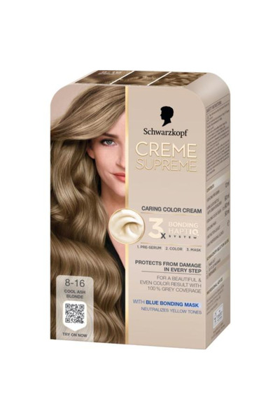 Schwarzkopf Vopsea Permanenta - Crema Coloranta de Ingrijire - Creme Supreme ...