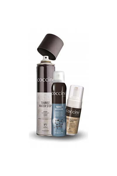Coccine Set de curatat incaltaminte, Coccine, set Tourist 400 ml + spuma 100 ...