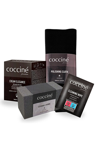 Coccine Set de ingrijire a incaltamintei, Coccine, Cream Elegance, negru, 50 ...