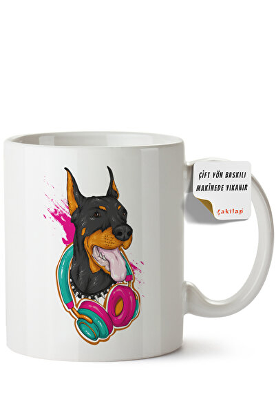 ET ERTAPASSAGE original creative designs Dog Design Printed Porcelain Mug (Do...