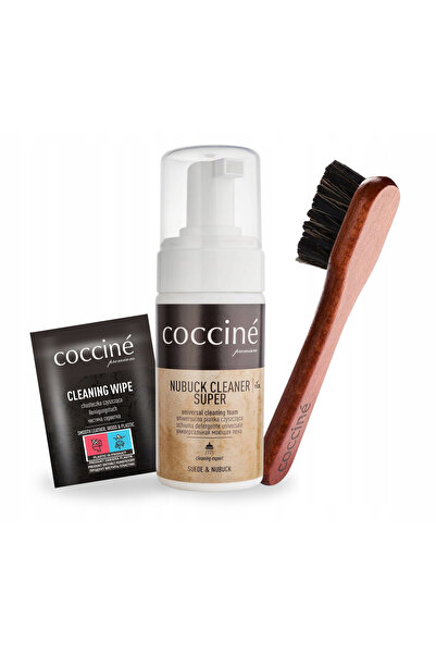 Coccine Kit de curatare a incaltamintei, Coccine, Nubuck Cleaner, 100 ml, 1 s...