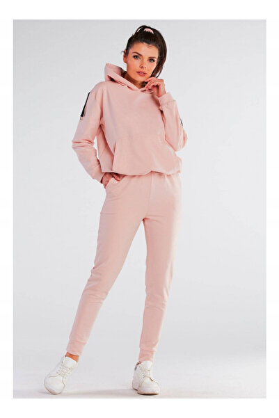 Infinite You Spodnie M249 - Powder pink - S/M