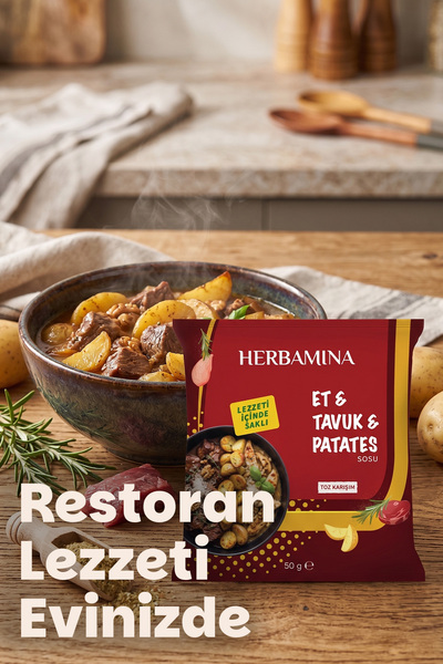 Herbamina Et & Tavuk & Patates Sosu 50 gr