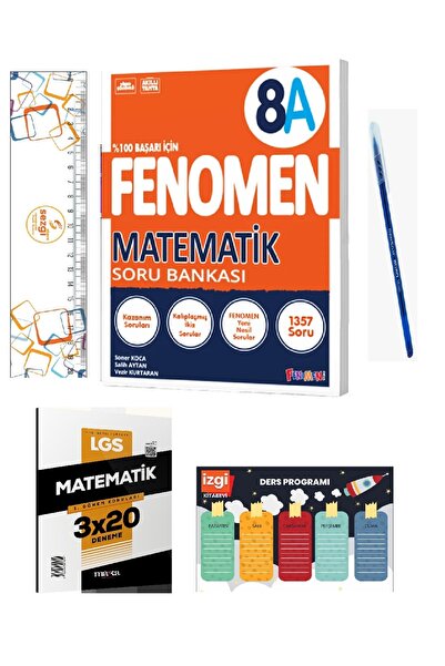 Fenomen Yayıncılık 8 Matematik A Soru Bankası