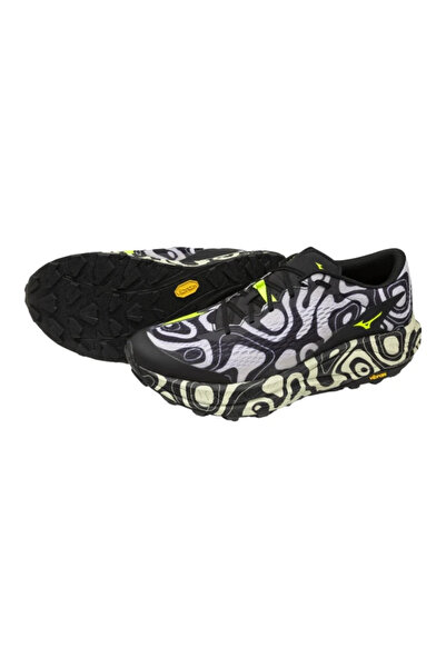 MIZUNO Neo Accera Unisex Koşu Ayakkabısı Siyah / Beyaz / Desenli