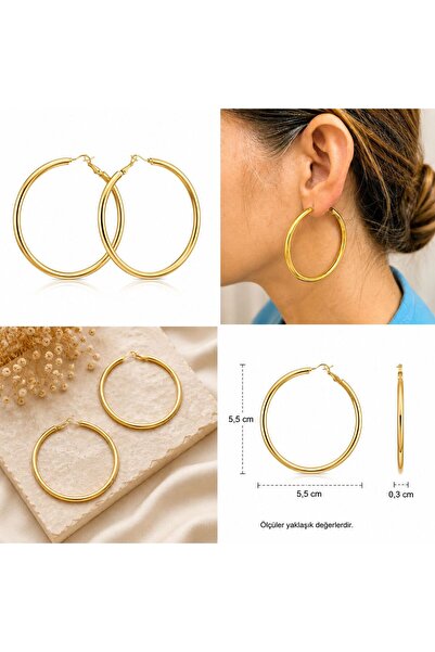 GOLD HALKA KÜPE