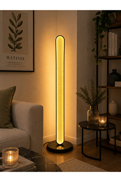 Natiorj Hazeran Model Led Lambader Salon Yatak Odası Ofis Şık Modern Model