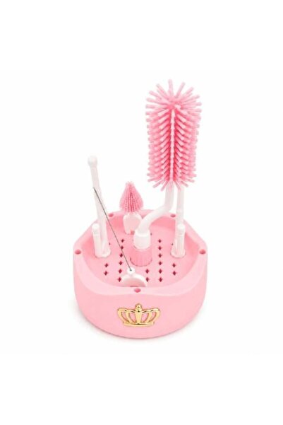 Generic Baby bottle cleaning brush set with drying rack