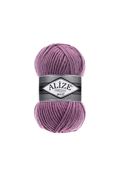Kent Pazarı Color No - 28 Alize Superlana Maxi Hand Knitting Yarn