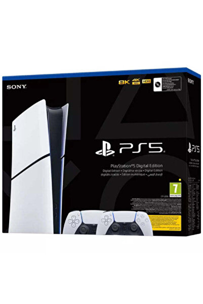 Playstation Consolă PS5 Slim Ediție Digitală + Controler DualSense Suplimenta...