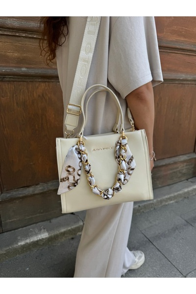 Just Polo Women's New Season Stylish Design Hand and Shoulder Bag with Shawl ...