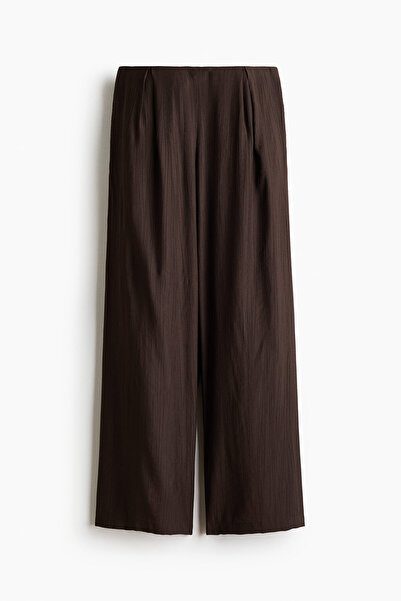 H&M Viskoz Karışımlı Krinkle Pantolon