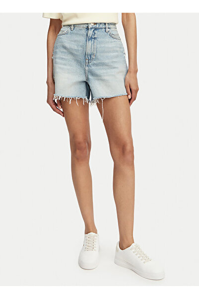 BOSS Mavi Kadın Denim Şort 50558697
