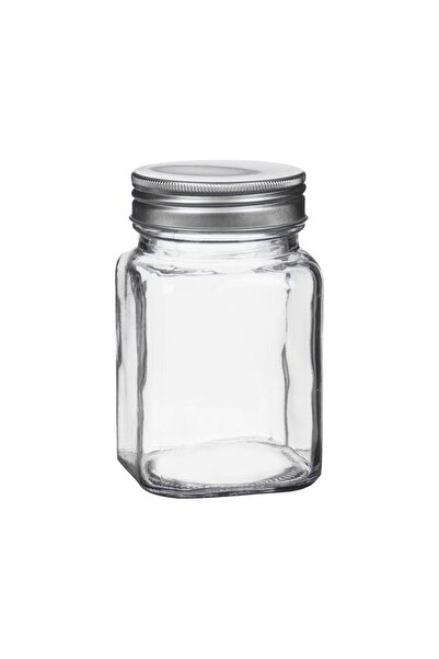 OEM Borcan de depozitare din sticlă, cu capac, 380 ml, practic pentru bucătăr...