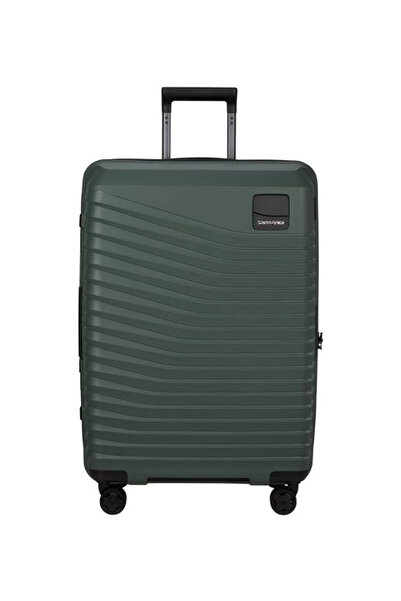 Samsonite Yeşil Çekçekli Sert Valiz INTUO-SPINNER 69/25 EXP
