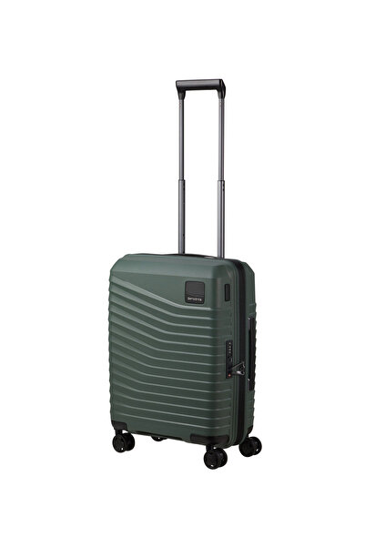Samsonite Yeşil Çekçekli Sert Valiz INTUO-SPINNER 55/20 EXP