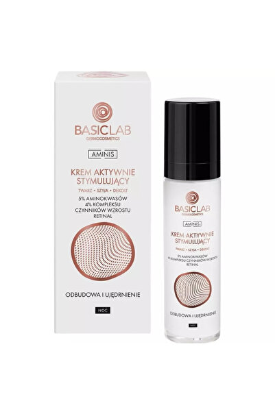 BASICLAB Cremă Activă Stimulantă de Noapte 50ml