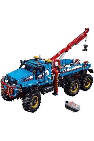 LEGO Technic 6X6 All Terrain Tow Truck 42070 Building Kit One Size Multicolor