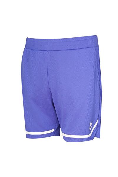 hummel شورت رجالي أزرق من سور
