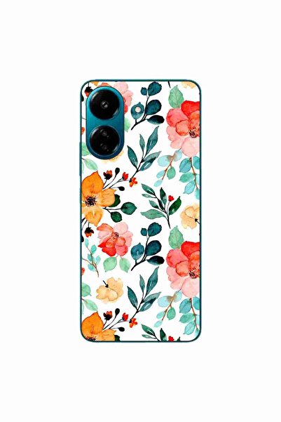 OEM Husa compatibila cu Xiaomi Redmi 13C 4G Silicon Gel Tpu Model Painted Flo...