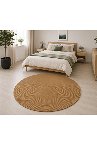 aydev home collection Jüt hasır kilim paspas el örgüsü halı kilim çift tarafl...