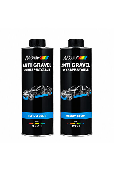 Motip Комплект от 2 броя Strat Antigravel Revopsibil Черен 1л – Защита