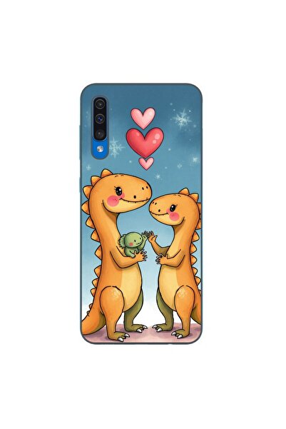 OEM Husa compatibila cu Samsung Galaxy A30S, A50 Silicon Gel Tpu Model Dino C...