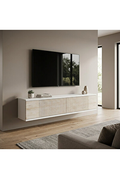 cnyr TDA1204 CORSA DUVARA MONTAJ TV STAND, TV RAFI 120CM